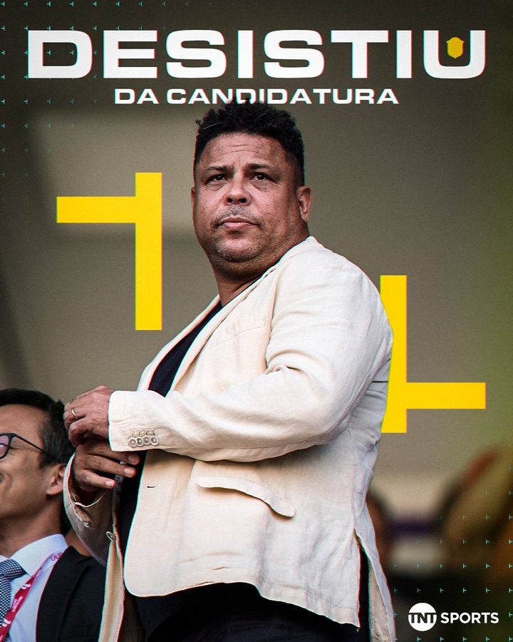 大羅：因缺少巴西各足協(xié)和球隊支持，我已放棄競選巴西足協(xié)主席